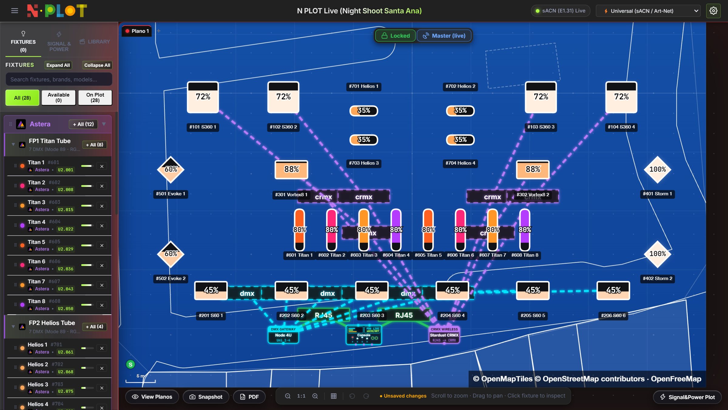 Plan with the signal layer