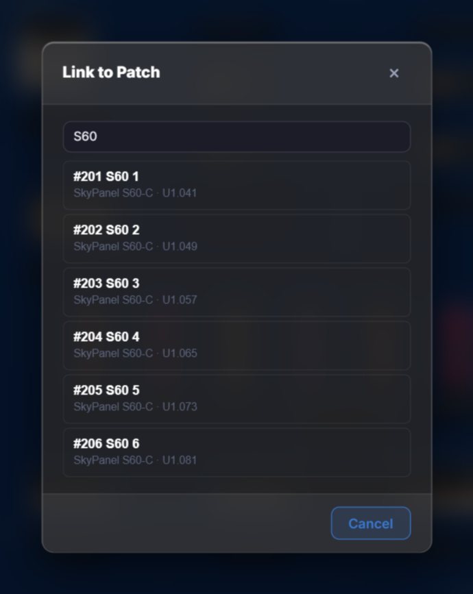Link to patch